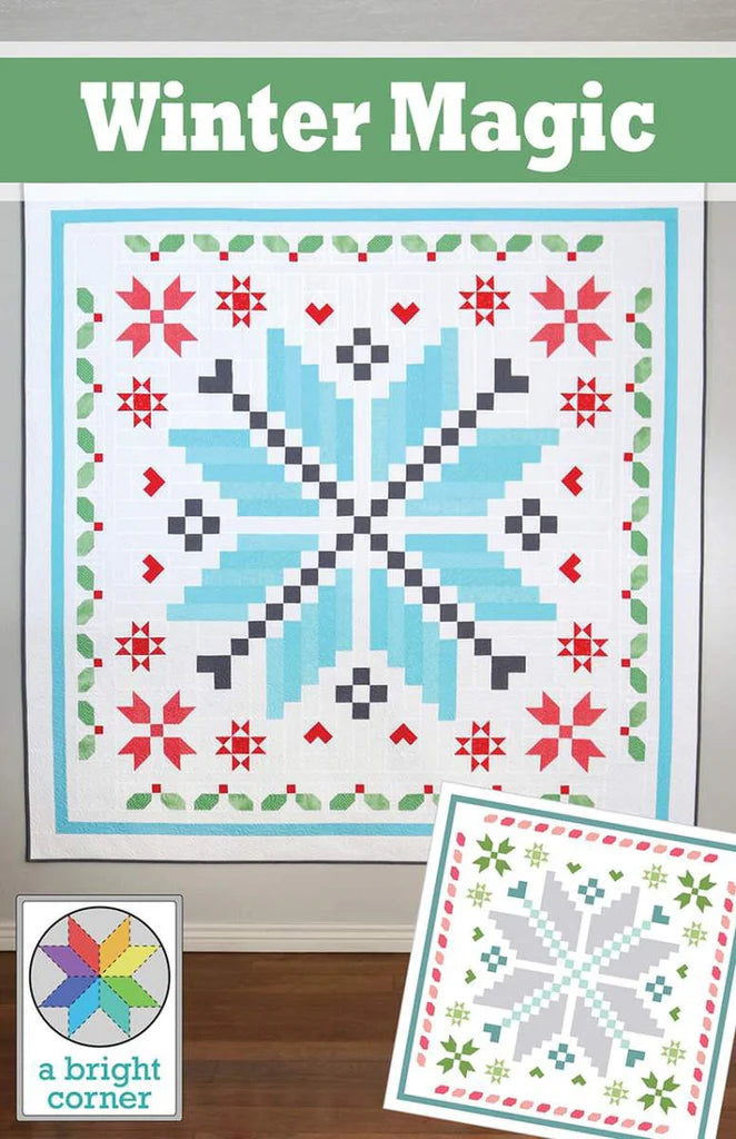 Winter Magic A Bright Corner Quilt Pattern