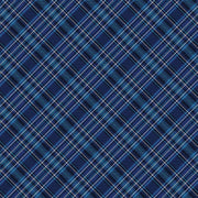 Owl Always Love You Tartan Plaid Navy