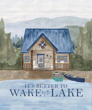 Wake at the Lake Panel - PD14895-PANEL