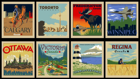 Proudly Canadian - Panel 1 Vintage