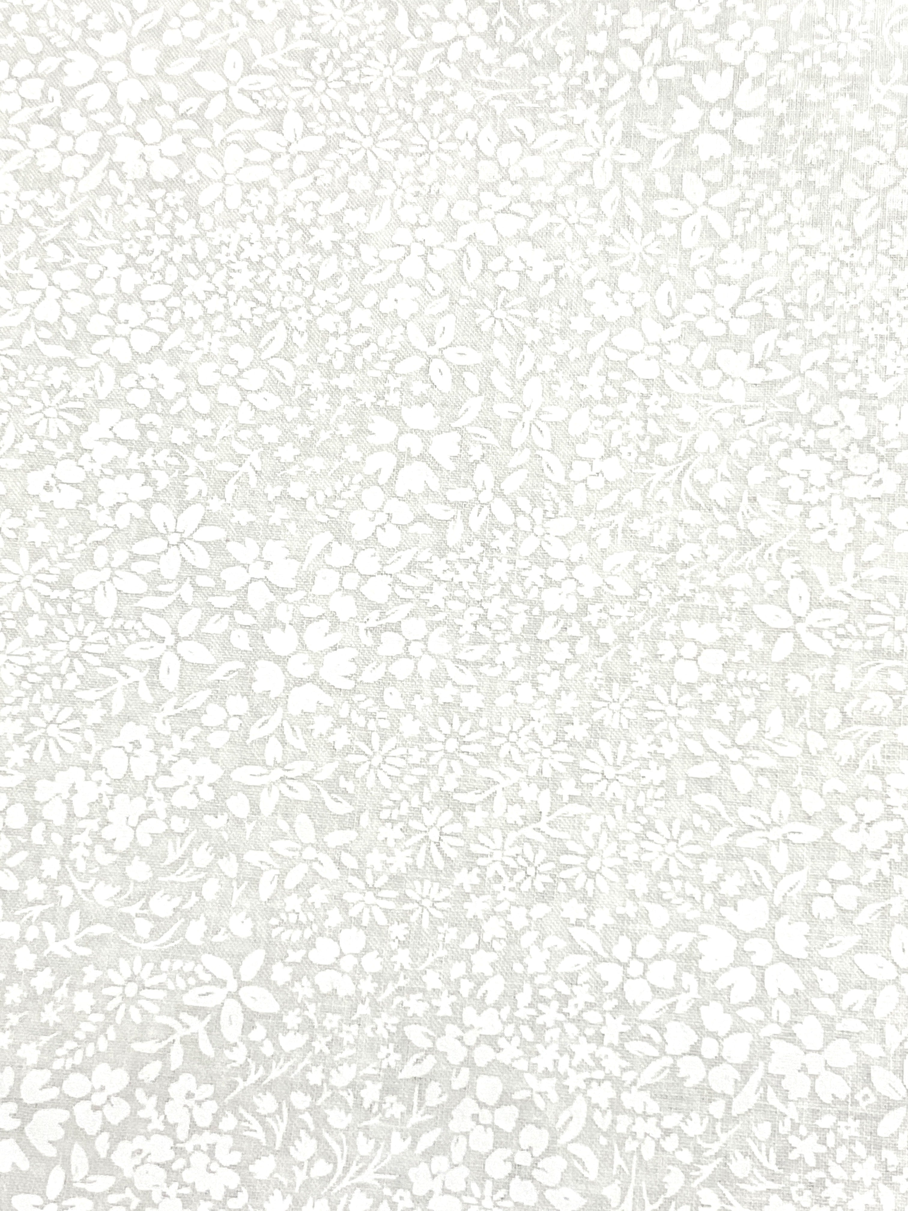 Paisley Tone On Tone White