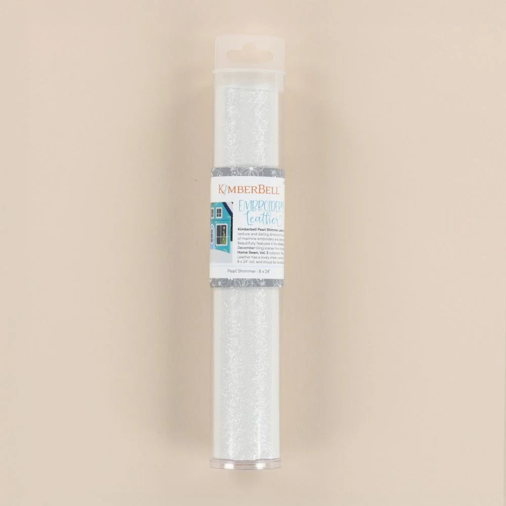 KB Pearl Shimmer Embroidery Leather