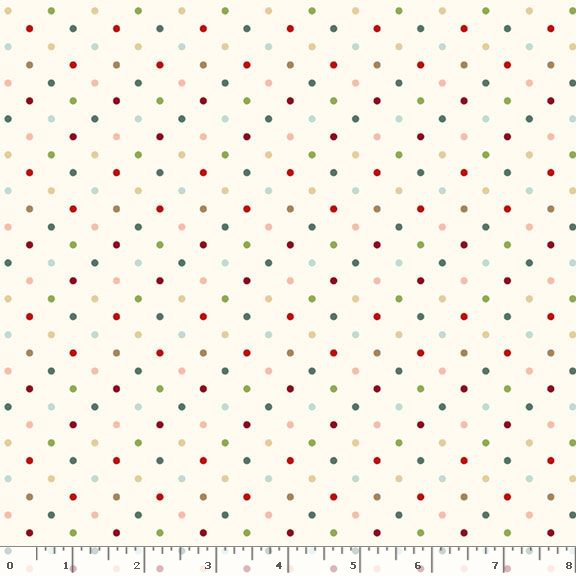 FQ Peppermint & Pine Dots Multi