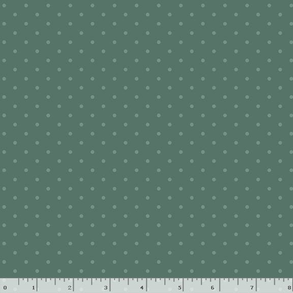 FQ Peppermint & Pine Dots Teal