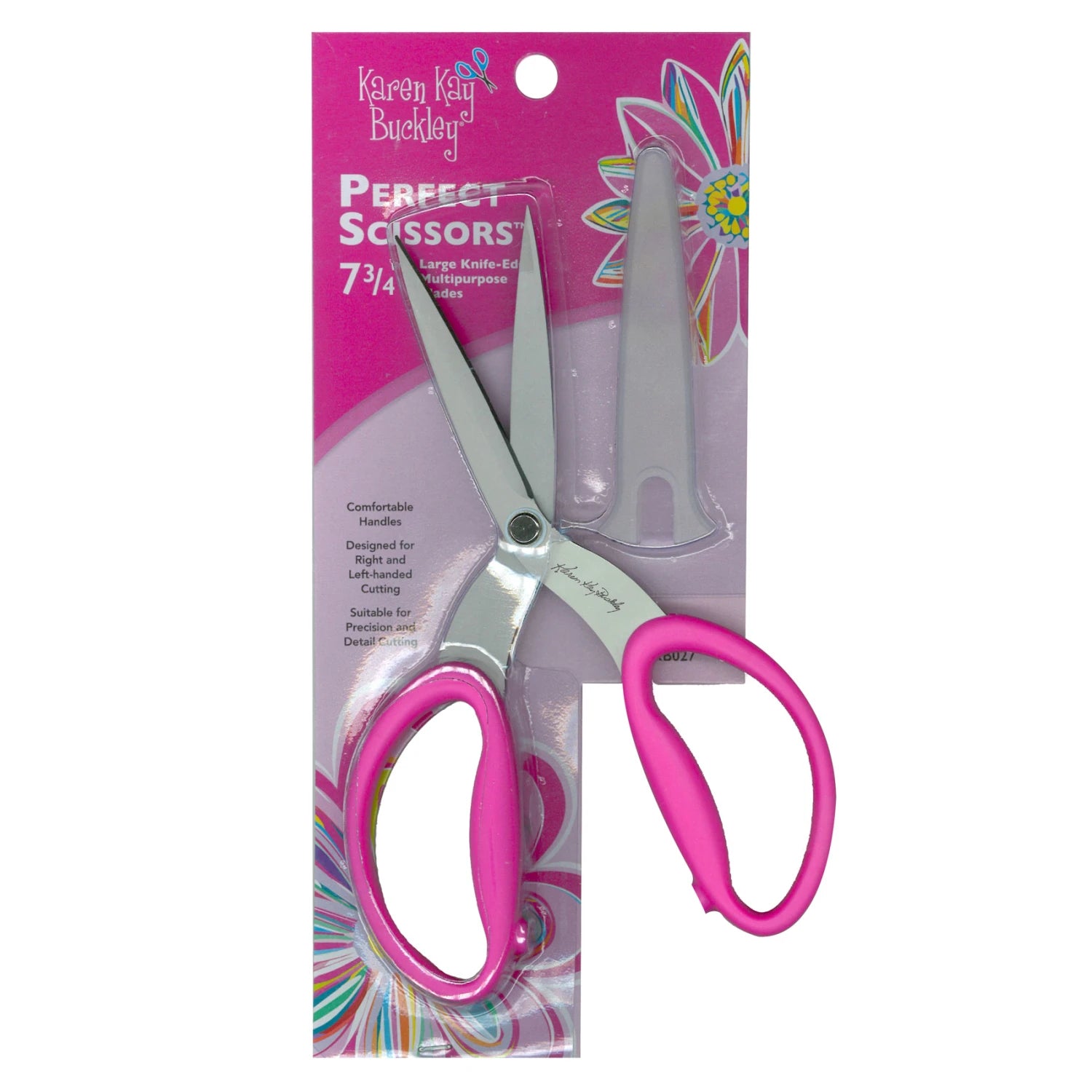 Perfect Scissors Pink 7-3/4in Large Knife-Edge Multipurpose Blades