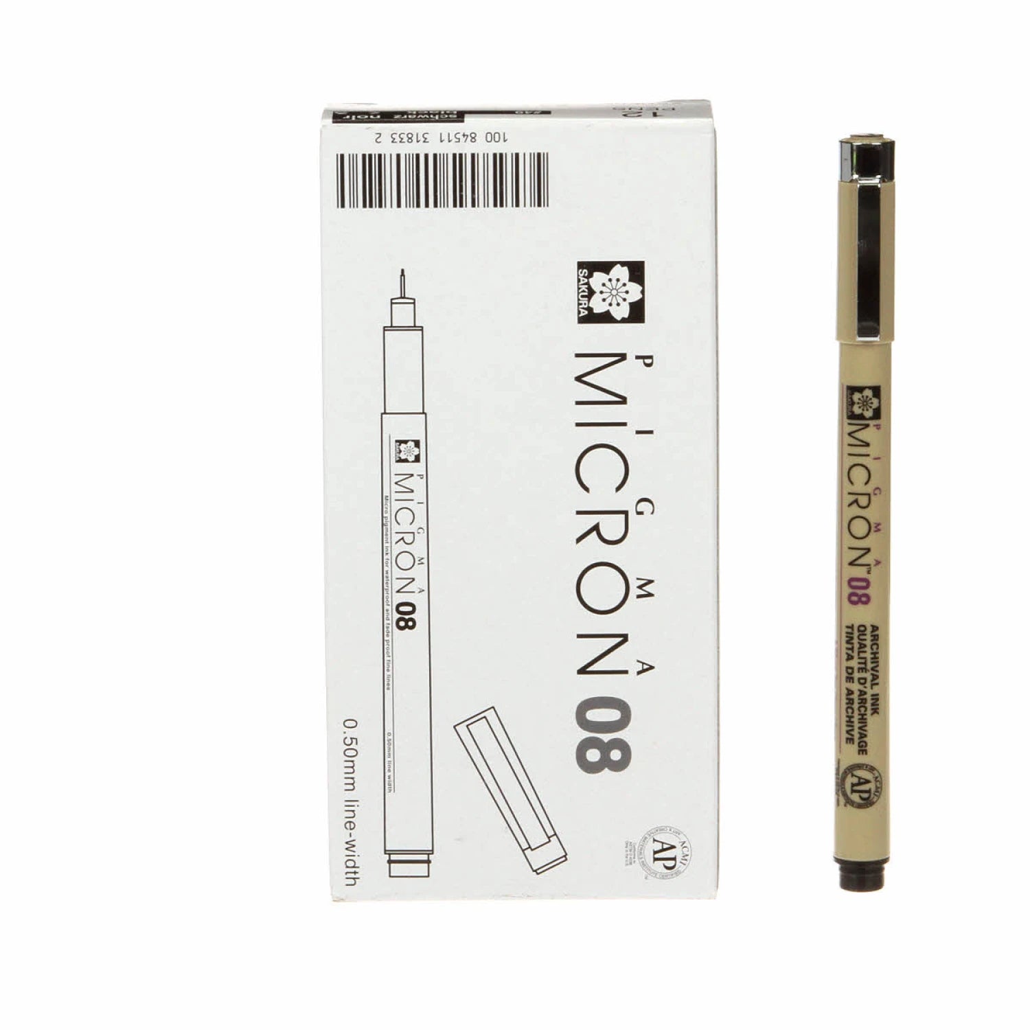 Sakura Pigma Micron 08 Pen Black