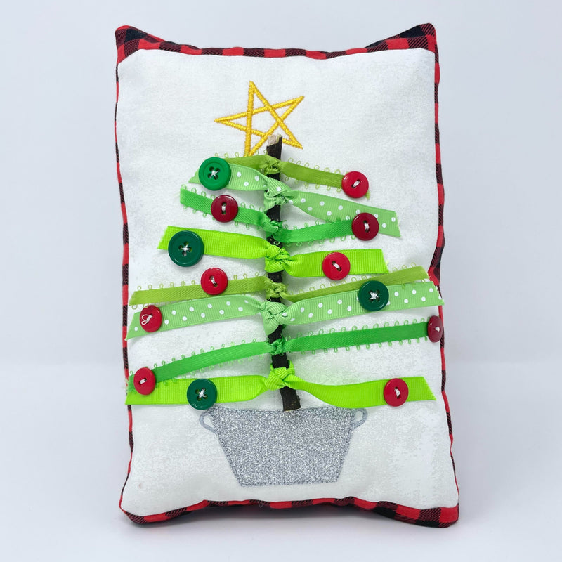Pillow Club Christmas Tree and Joyful Gift Fabric Kits ONLY