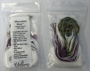 The Victoria Sampler - Pincushion Heart Antique Mauve Tiny Pack