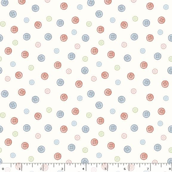 Plumcute Christmas Buttons Multi