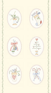 Plumcute Christmas 24in x 44in Panel Multi