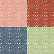 Plumcute Christmas Sweet 16 Dot Multi Panel (36" x 44")