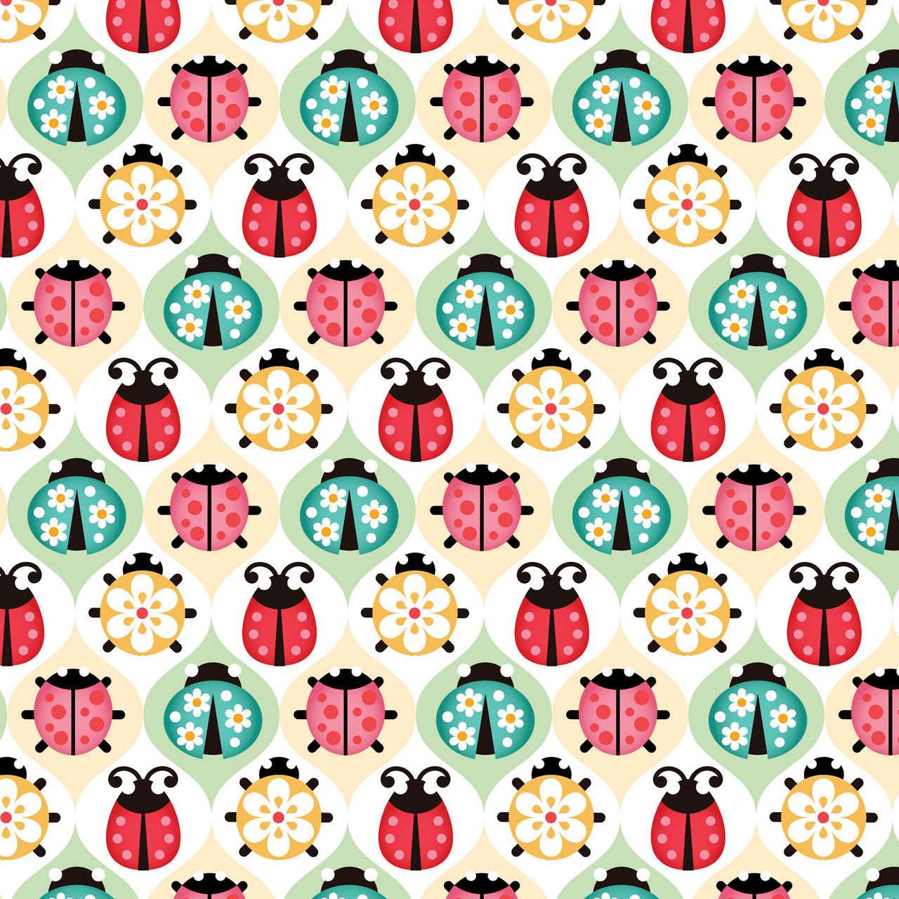 Potpourri of Novelty Ladybug Diamonds - Multi