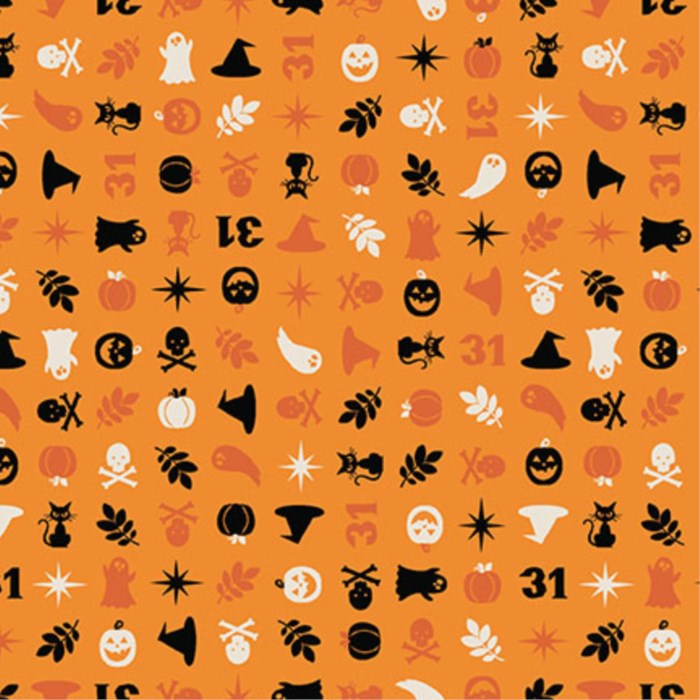 FQ Pumpkins & Potions Halloween Charms Orange