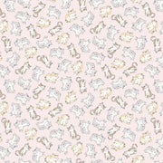 Purrfection Flannel Tossed Cats Pink