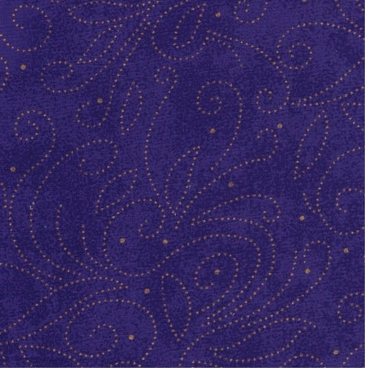 QC Extra Wide Scrolls Purple