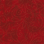 QC Extra Wide Scrolls Red