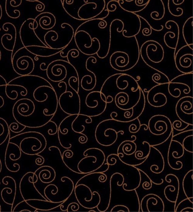 QC Extra Wide Willow Black Vines