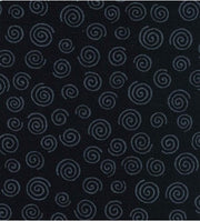 Quilters Choice Extra Wide Swirls Black