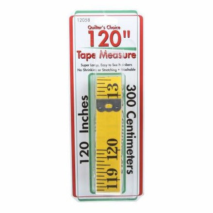 Quilter's Choice 120 Inch Tape Measure - QC12058