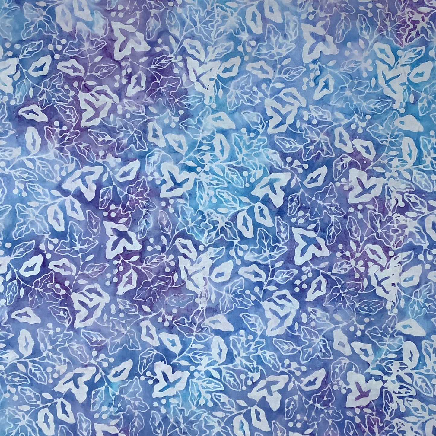 Batiks Lilac Purple Floral