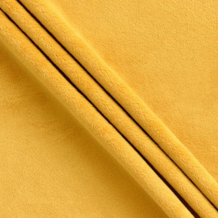 Red Pine Minky Solid Gold