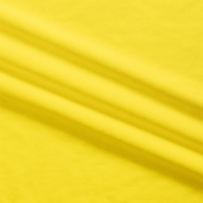 Red Pine Minky Solid Bright Yellow