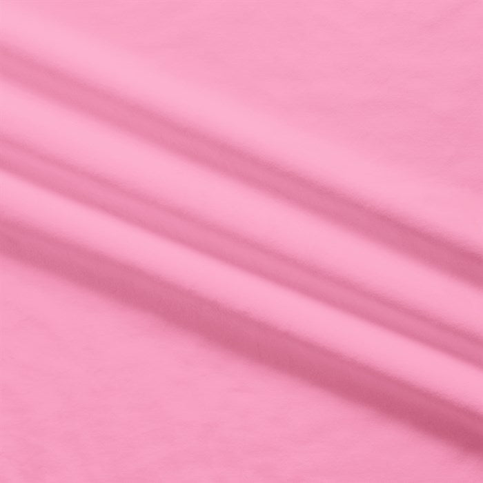 Red Pine Minky Solid Bubblegum