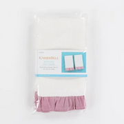 KB Red & White Striped Ruffled Tea Towel 2 pack