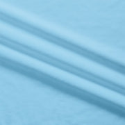 Red Pine Minky Solid Blue Bell