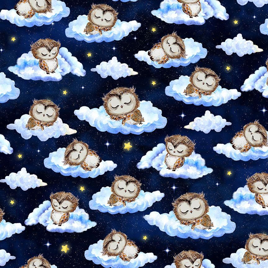 Owl Always Love You Owls On Clouds Navy