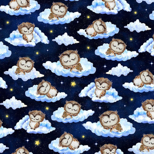 Owl Always Love You Owls On Clouds Navy