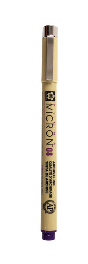 Sakura Pigma Micron 08 Pen Purple