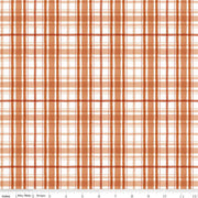 Santa's Tree Farm Plaid Rudolph