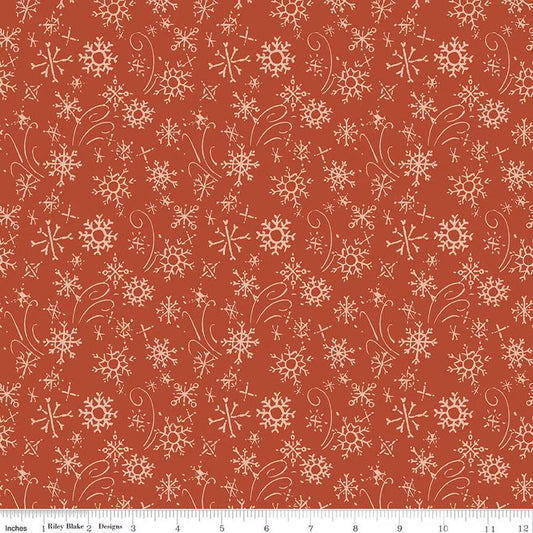 FQ Santa's Tree Farm Snowflakes Rudolph