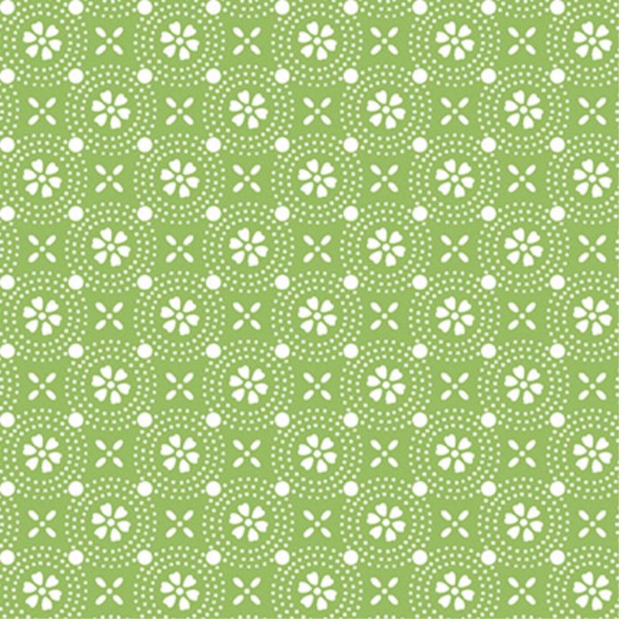 Sippin On Sunshine Dotted Circles Green