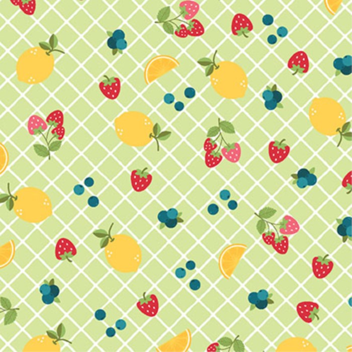 FQ Sippin On Sunshine Fruits Green