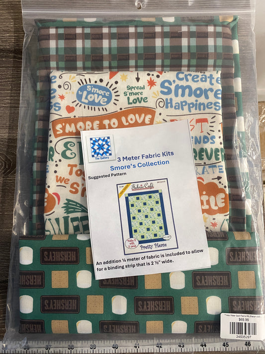 Camp S'more 3 Meter Fabric Kit (Pattern SOLD Separately)