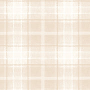 Snowtop Mountain Flannel Big Plaid Cream
