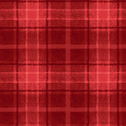 Snowtop Mountain Flannel Big Plaid Red