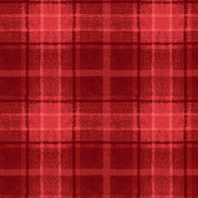 Snowtop Mountain Flannel Big Plaid Red