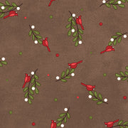 Snowtop Mountain Flannel Bunches Brown