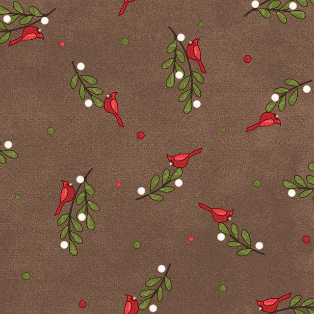Snowtop Mountain Flannel Bunches Brown