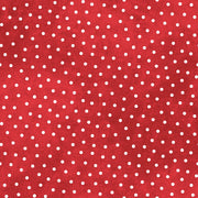 Snowtop Mountain Flannel Dots Red
