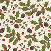 Snowtop Mountain Flannel Greenery Cream