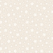 Snowtop Mountain Flannel Star Cream
