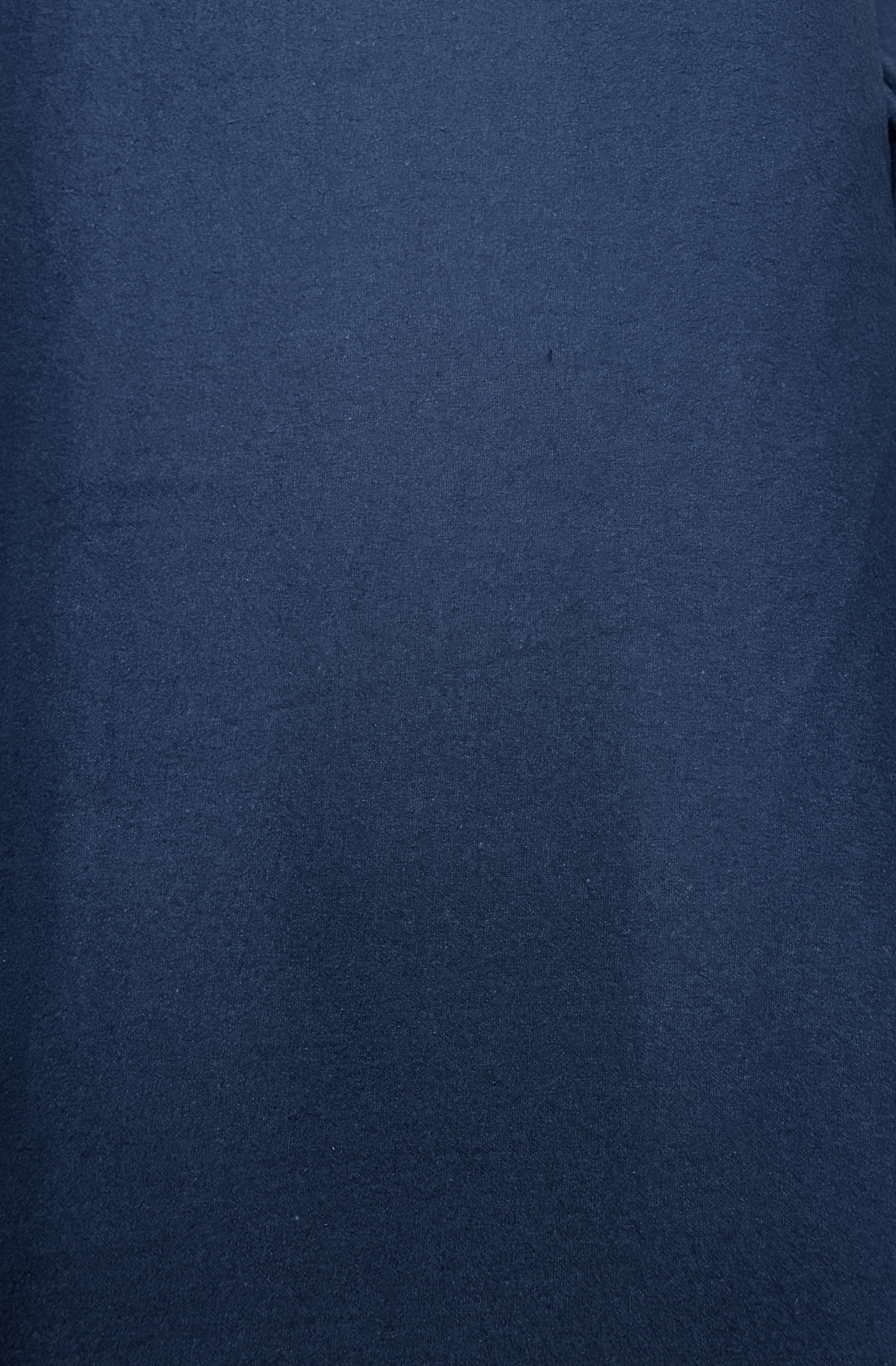 Solid Flannel Wide Navy