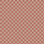 EOB 28 INCH Songbird Holiday Diagonal Plaid Red