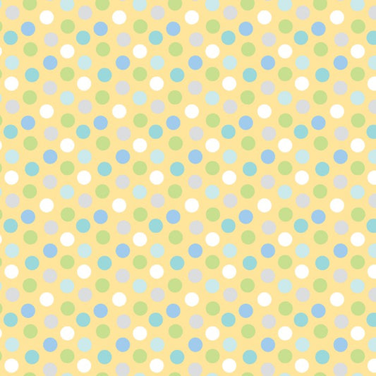 Special Delivery Dots Yellow
