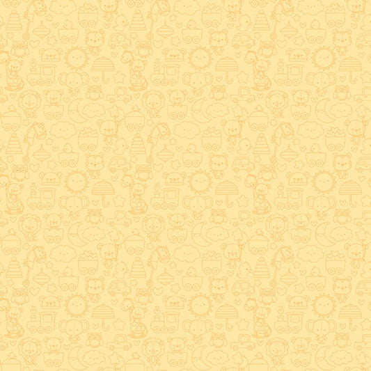 Special Delivery Tone on Tone Yellow