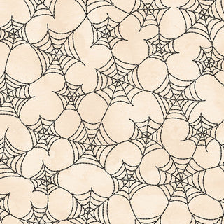 FQ Spooky Stitches Spiderwebs Cream